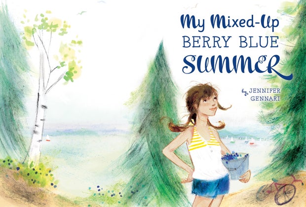 My Mixed-Up Berry Blue Summer. Image courtesy of HMH Books for Young Readers
