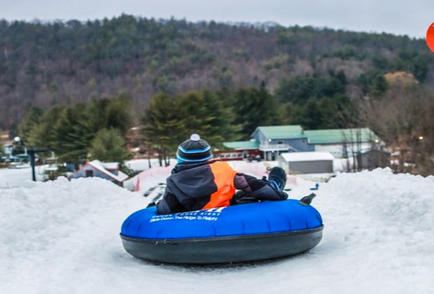 Image of child at Mohawk Mountain - best snow tubing in Connecticut