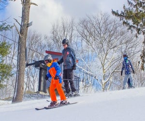 January means it's time to hit the slopes with the family! Photo courtesy of Mohawk Mountain
