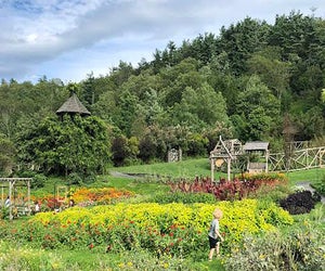 Explore the stunning grounds and gardens during a day trip to Mohonk Mountain House.