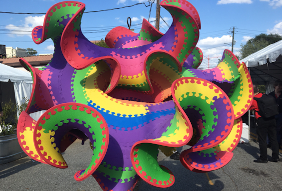 Fourth Annual NYC Math Festival Join mathematician Chaim Goodman-Straus in constructing a breathtakingly beautiful model of hyperbolic space