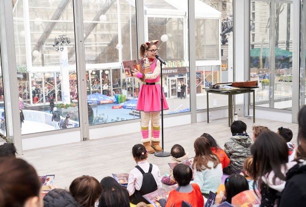 Winter StoryTime with Cali Co Cat in Bryant Park