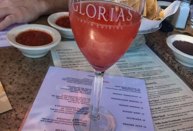 Gloria's has a great Mother's Day brunch menu. 