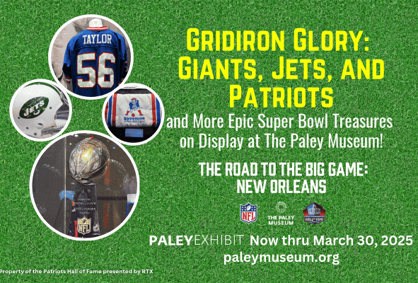 The Road to the Big Game at The Paley Museum