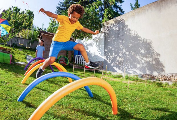 Backyard Obstacle Course Ideas for Kids