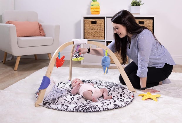 Melissa & Doug Ocean Easy-Fold Wooden Play Gym:  Holiday Gift Guide 2024: Hottest Toys and Christmas Gifts for Kids