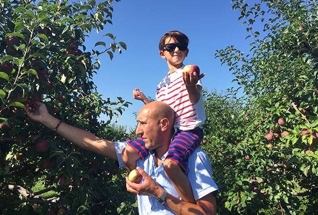 Fall day trips from Long Island apple picking
