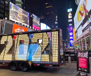 Everyone is invited to the Times Square celebration this year—virtually, of course. Photo by Jody Mercier