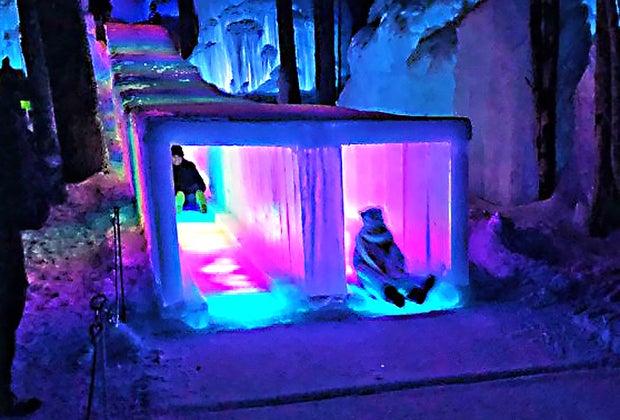 ice castles, ice castles in nh, lake geneva ice castles