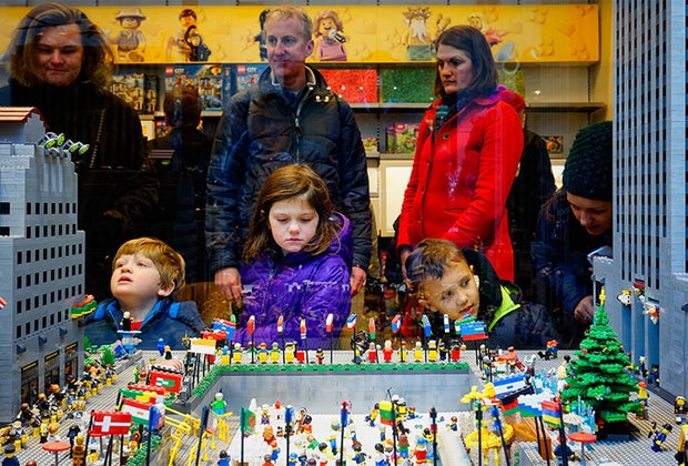 100 Free Things To Do in NYC with Kids: Lego store