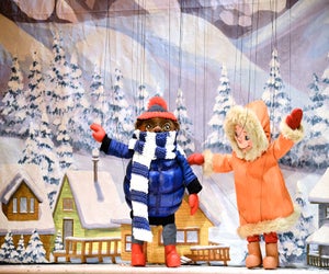  Yeti, Set, Snow! at the Swedish Cottage Marionette Theatre. Photo by Justina Wong for City Parks Foundation. 