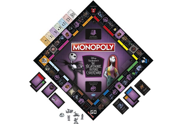 Fun Christmas Games for the Whole Family: Nightmare Before Christmas Monopoly