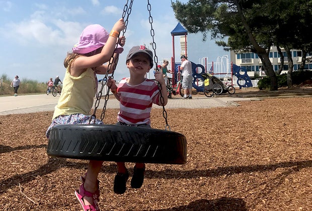 Beachfront playgrounds in New Jersey Scoop Taylor Park