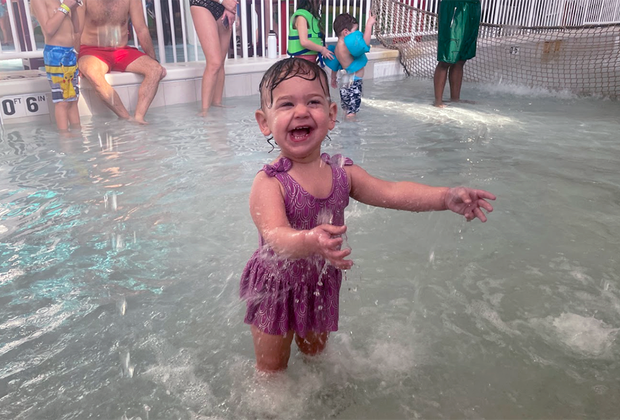 The Kungfu Panda Temple of Awesomeness caters to toddlers at DreamWorks Water Park inside American Dream Mall in East Rutherford, NJ
