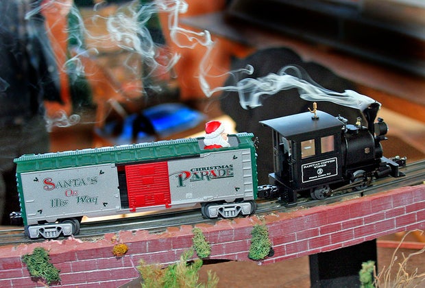 Model trains at the Ocean City Train Show