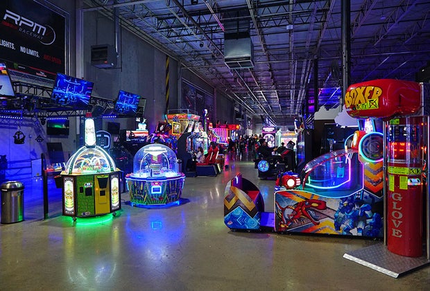 RPM Raceway Jersey City: Arcade