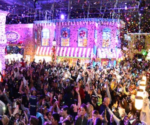 Ring in the new year with rides, games, food, and family-friendly fun at iPlay America. Photo courtesy of iPlay America