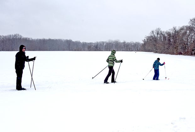 Winter sports in New Jersey: cross-country skiing