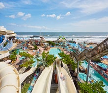 Make a splash at a Jersey Shore waterpark, like Ocean Oasis at Morey's Piers. Photo by Kip Dawkins