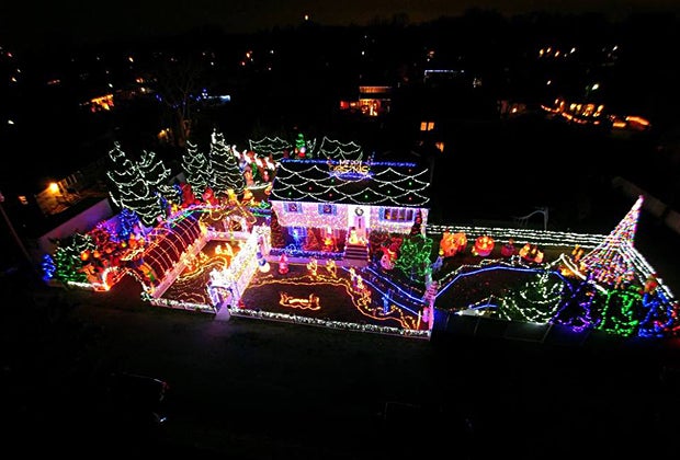 Holiday lights in New Jersey: Johnny's Hazlet's Holiday Lights