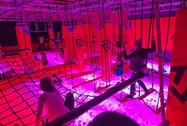 Urban Air's Warrior Course Best Trampoline Parks in New Jersey