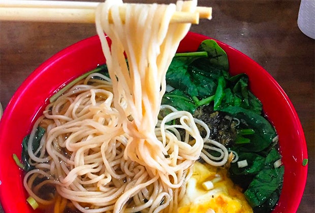 Nam Son restaurant bowl of noodles