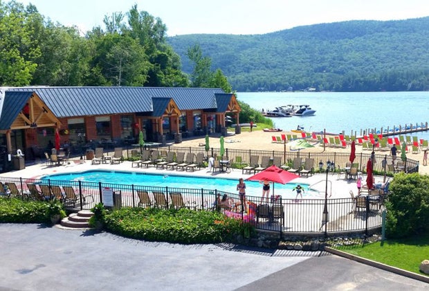 Visit Scotty's Lakeside Resort for a weekend getaway near NYC where you can enjoy a heated, lakeside pool
