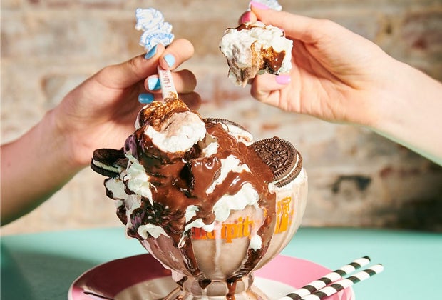 Restaurants for birthday dinner in NYC: Serendipity 3