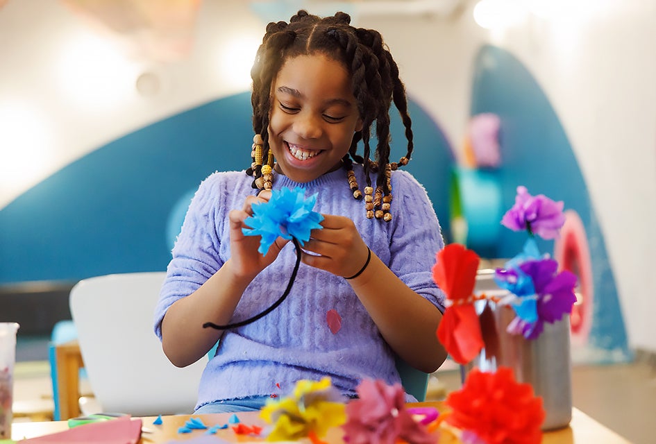 Brooklyn Children's Museum Guide: Everything You Need to Know for Your Visit There's art as far as the eye can see in the ColorLab at the Brooklyn Children's Museum.