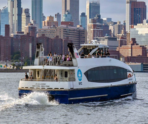 Make different stops along the east side of Manhattan on the NYC Ferry. Photo courtesy of the NYC Ferry