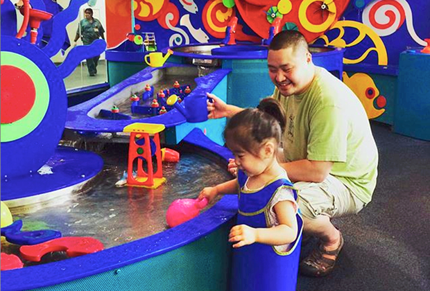 Best indoor play spaces with water tables: Totally Tots at the Brooklyn Children's Museum