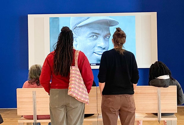 Jackie Robinson Museum: Gallery view
