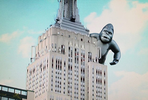 Best New York jokes for kids: King Kong at the Empire State Building