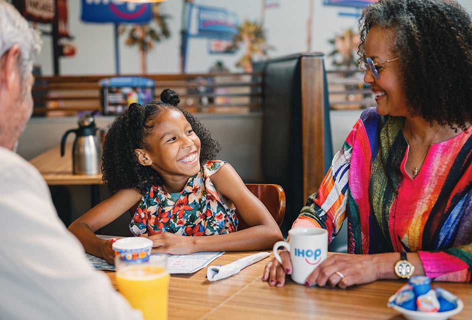 Kids eat free beginning at 4pm each afternoon at most IHOPs. Photo courtesy of IHOP