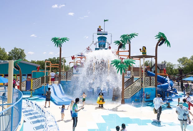 The Coolest New Stuff for Families in NYC Metro Area: Legoland New York's Water Playground