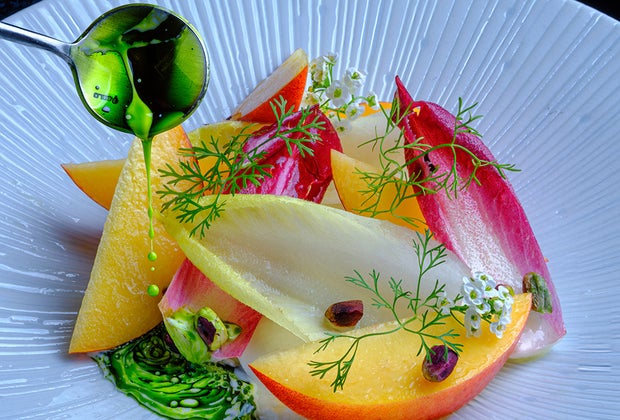 Best Mother's Day Brunch in NYC: Vestry's colorful salad