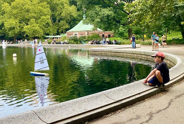 My Perfect Day in NYC: Central Park's Conservatory Water