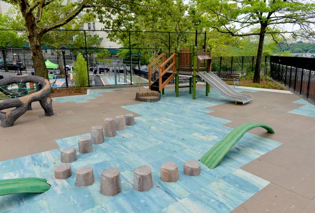 New NYC Playgrounds: Bridge Playground