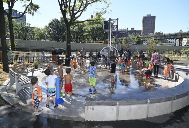 New NYC Playgrounds: La Guardia Playground