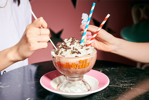 Iconic Family-Friendly Restaurants in NYC: Serendipity3 Frozen Hot Chocolate