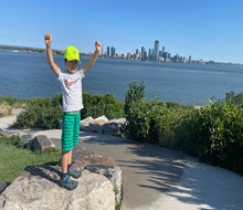 Get off Long Island and explore Governors Island with your kids this spring. Photo by Diana Kim