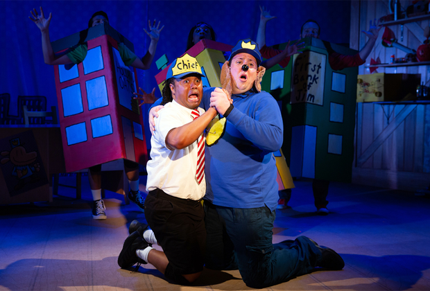 Dog Man: The Musical is a family-friendly theater show in NYC this spring