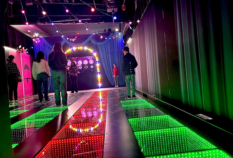 Would you dare to set foot on the glass bridge at the new Squid Game Experience at the Manhattan Mall?