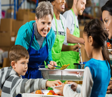 Volunteer to help feed families in New York this Thanksgiving. 