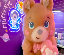 Grab the cutest cotton candy in NYC at Fluffy Algodón. Photo courtesy of Fluffy NYC