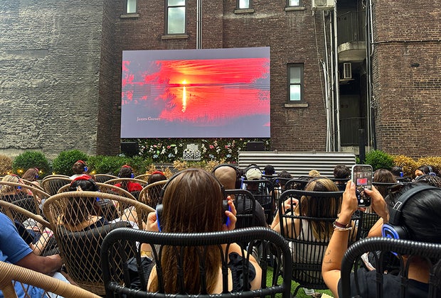 Trendy NYC experiences for kids: Rooftop Cinema Club