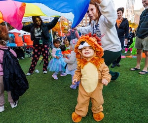 Asphalt Screams kicks off the pre-Halloween weekend fun in a big way! Photo courtesy of Asphalt Green