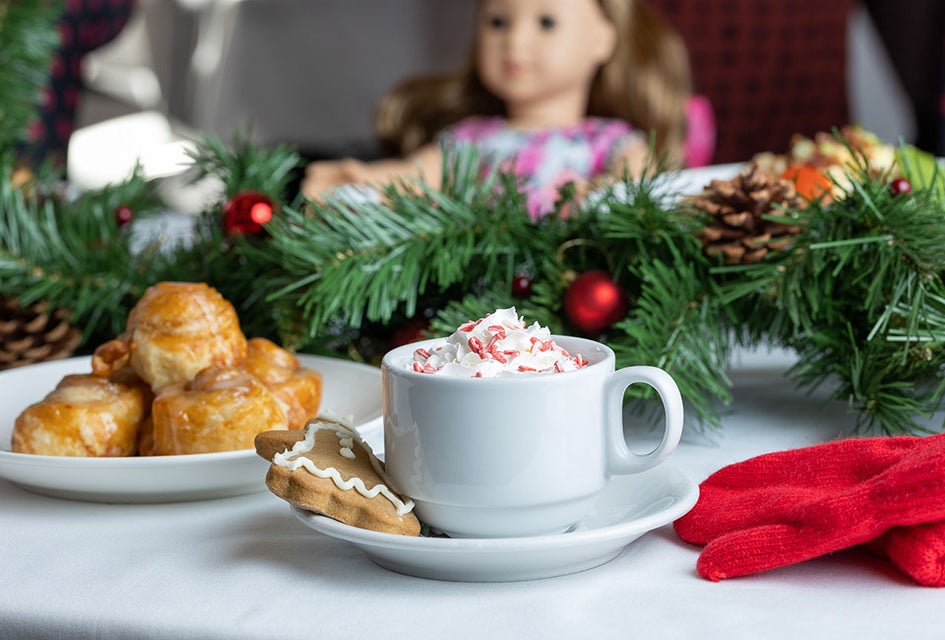 Share a special holiday experience with your child at American Girl New York's Santa brunch. Photo courtesy of American Girl