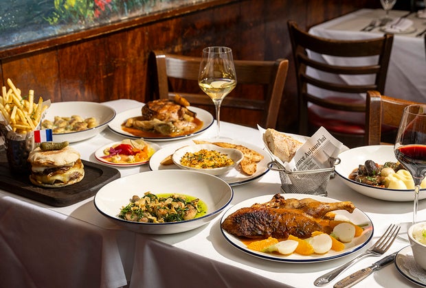 Restaurants open on Christmas in NYC: Le Rivage