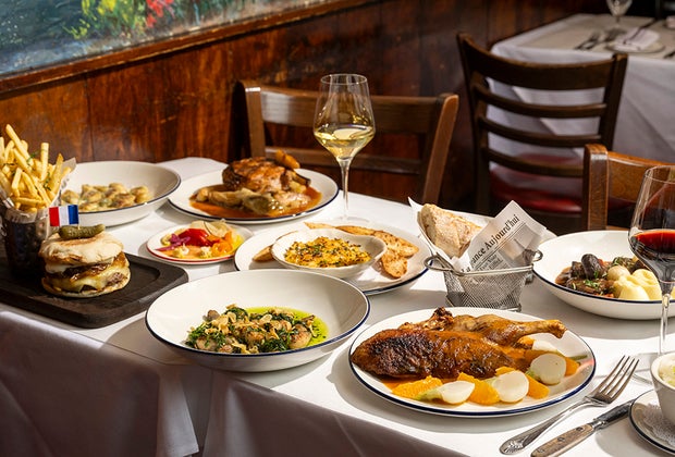 Restaurants open on Christmas in NYC: Le Rivage